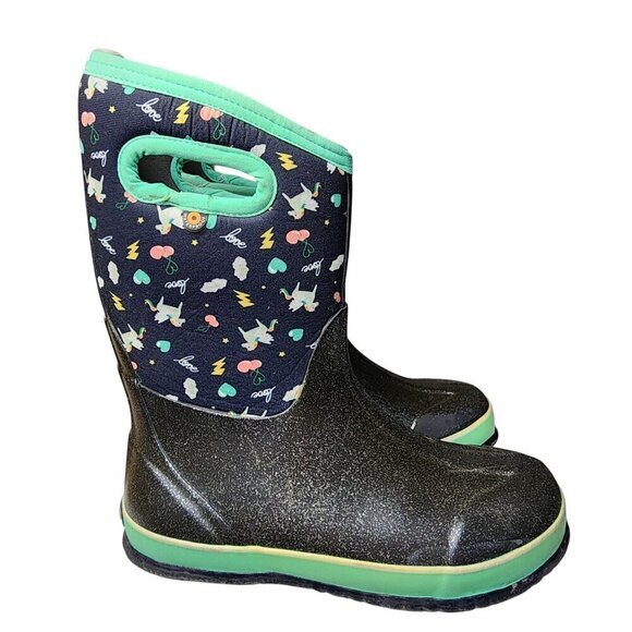 Bogs Classic Pegasus Youth Kids' 3 Season Boots Unicorn Girls Size 5 - Picture 1 of 15